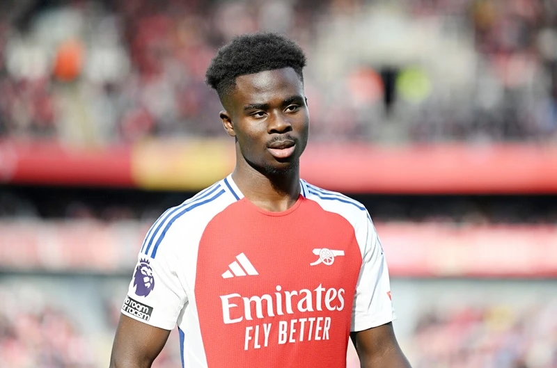 Bukayo Saka nghỉ đến tháng 3 là tổn thất rất lớn đối với Arsenal.