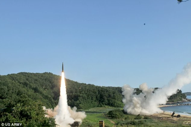 Hình ảnh cuộc tập trận tên lửa chung Mỹ-Hàn. Ảnh: US ARMY