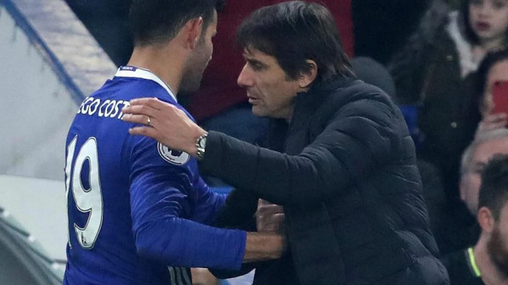 Căng thẳng giữa Costa và Conte đã đến mức không thể hàn gắn. 