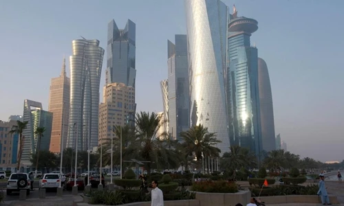 Thủ đô Doha, Qatar. Ảnh: REUTERS