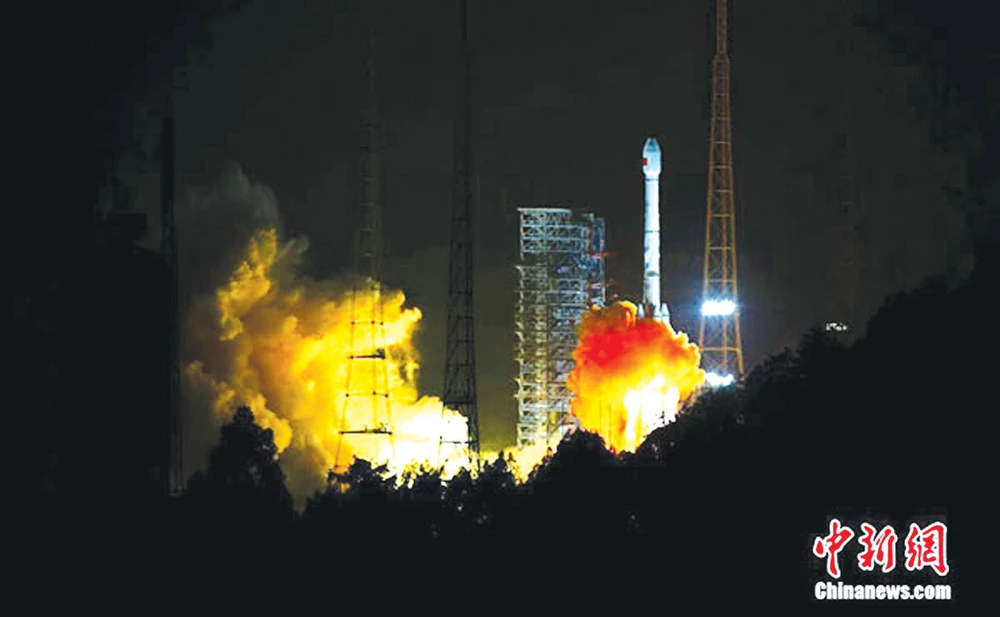 Trung Quốc đưa 2 vệ tinh dẫn đường tự chế vào vũ trụ