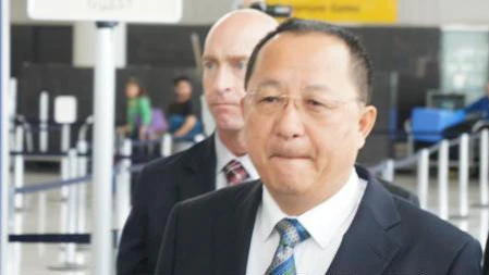Bộ trưởng Ngoại giao Triều Tiên Ri Yong Ho. Ảnh: YONHAP