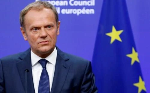 Ông Donald Tusk cảnh báo đề xuất của Anh về quan hệ thương mại với EU hậu Anh rời EU (Brexit) sẽ không thể trở thành hiện thực. Ảnh TELEGRAPH