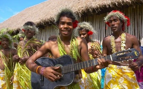 Những người dân sinh sống tại New Caledonia. Ảnh: AP