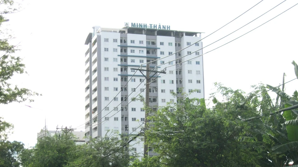 Dự án chung cư Minh Thành (quận 7) - nơi từng xảy ra khiếu nại của người dân về việc cấp GCN