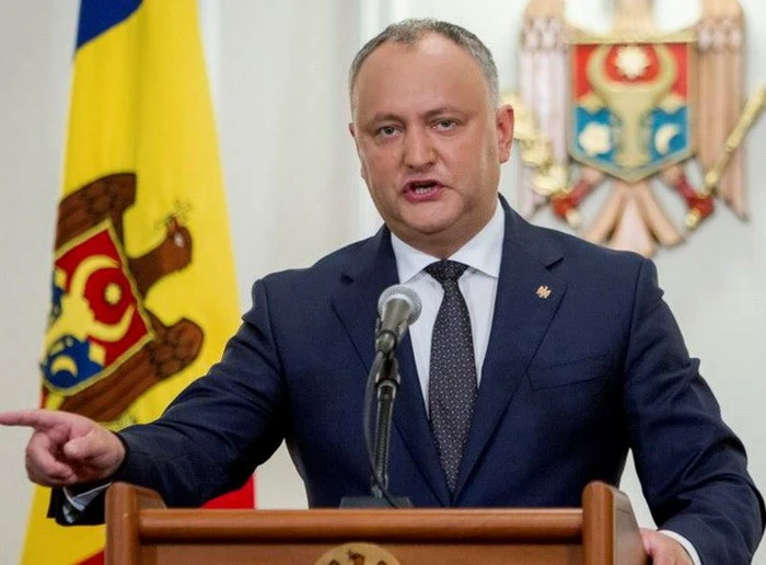 Tổng thống Moldova Igor Dodon. Nguồn: EPA