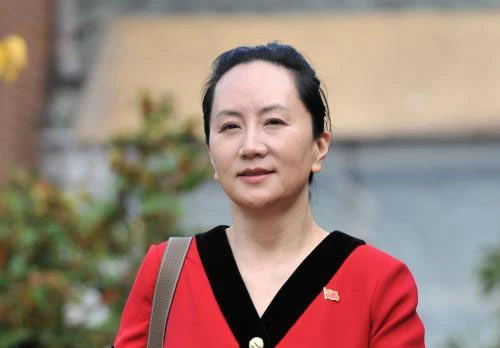 Giám đốc tài chính Huawei Mạnh Vãn Châu tới phiên tòa ở British Columbia, Canada ngày 1-10-2019. Ảnh: TTXVN