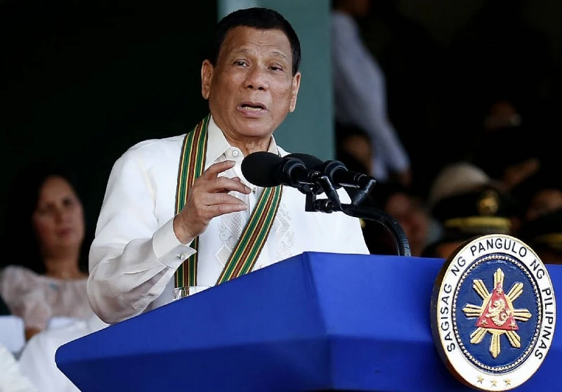 Tổng thống Philippines Rodrigo Duterte. Nguồn: AP