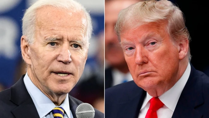  Hiện Tổng thống Donald Trump và ứng cử viên Joe Biden đang bám đuổi quyết liệt trước cuộc đua vào Nhà Trắng. Ảnh: CNN
