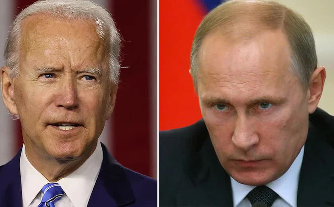 Tổng thống Mỹ Joe Biden và Tổng thống Nga Vladimir Putin. Ảnh: FOX NEWS 