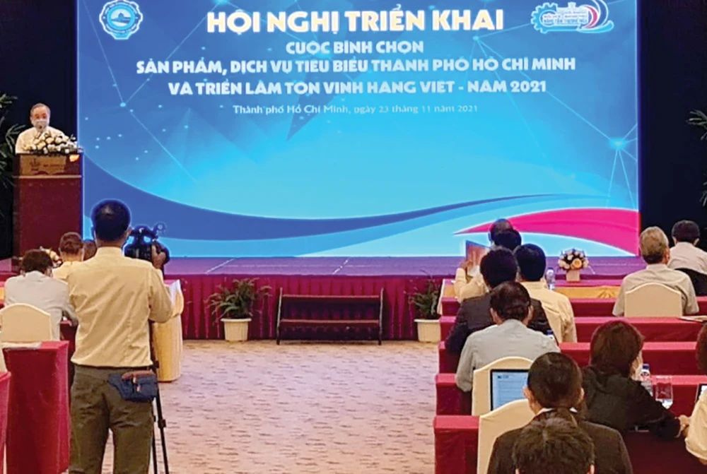 Bình chọn sản phẩm, dịch vụ tiêu biểu TPHCM và Triển lãm tôn vinh hàng Việt năm 2021