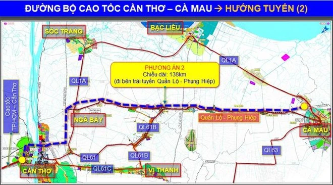 Tuyến cao tốc TP Cần Thơ - Cà Mau: Cần đảm bảo kết nối hài hòa với các đường tỉnh