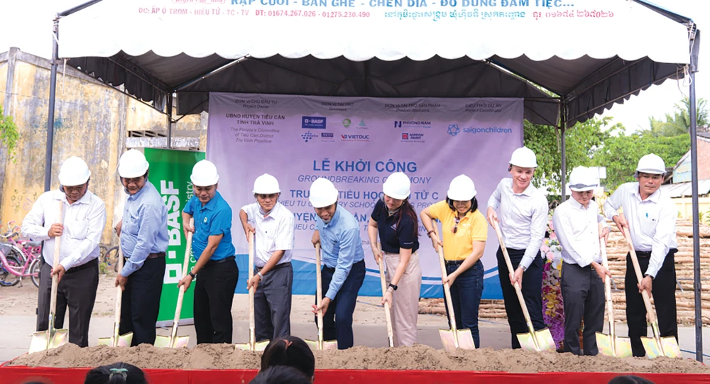 BASF Việt Nam và đối tác chung tay cải tạo ngôi trường thứ 7