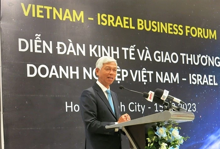  Phó Chủ tịch UBND TP Hồ Chí Minh Võ Văn Hoan phát biểu. Ảnh: DANGCONGSAN.VN 