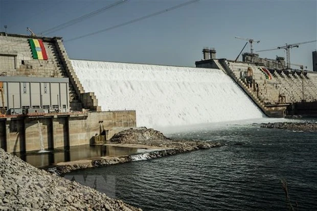 Đập Thủy điện Đại Phục hưng ở Guba, Ethiopia. Nguồn: TTXVN