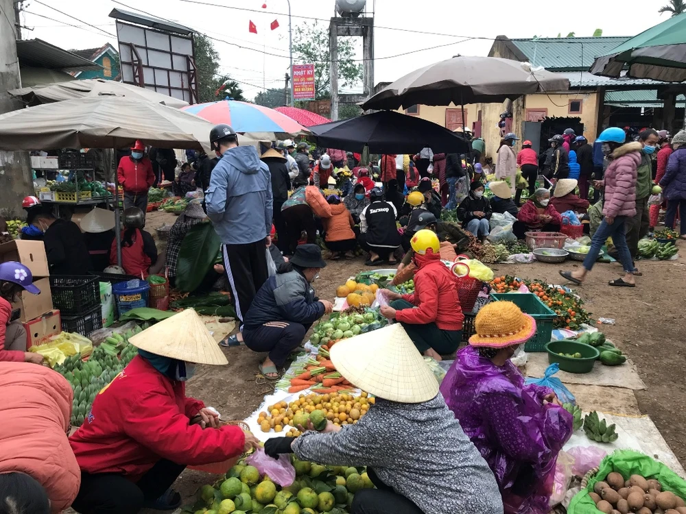 Chợ quê ngày tết