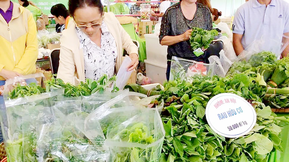 Sản phẩm rau củ quả hữu cơ được kinh doanh phổ biến tại thị trường TPHCM