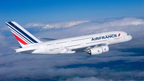 Máy bay của hãng hàng không Pháp Air France. Ảnh: Frankfurt-airport