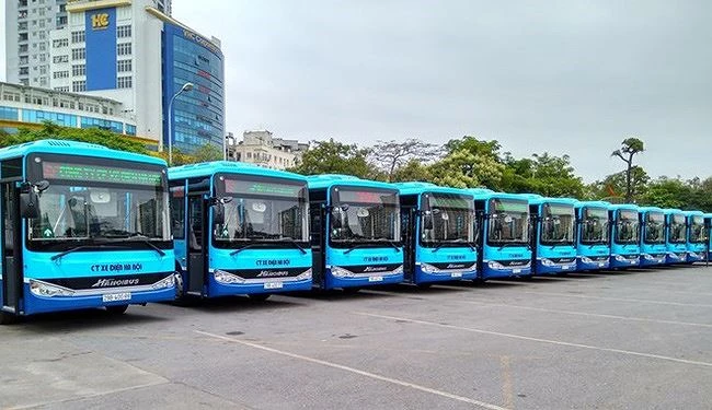 Đầu tư 970 xe buýt, giai đoạn 2014-2017