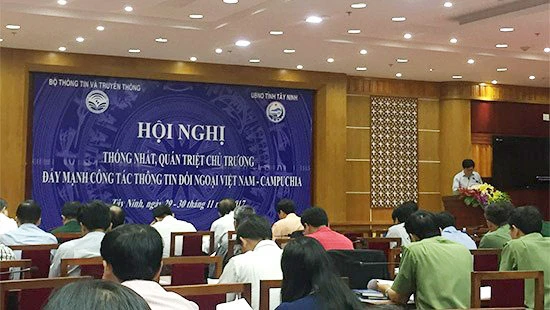 Hội nghị công tác thông tin đối ngoại Việt Nam - Campuchia