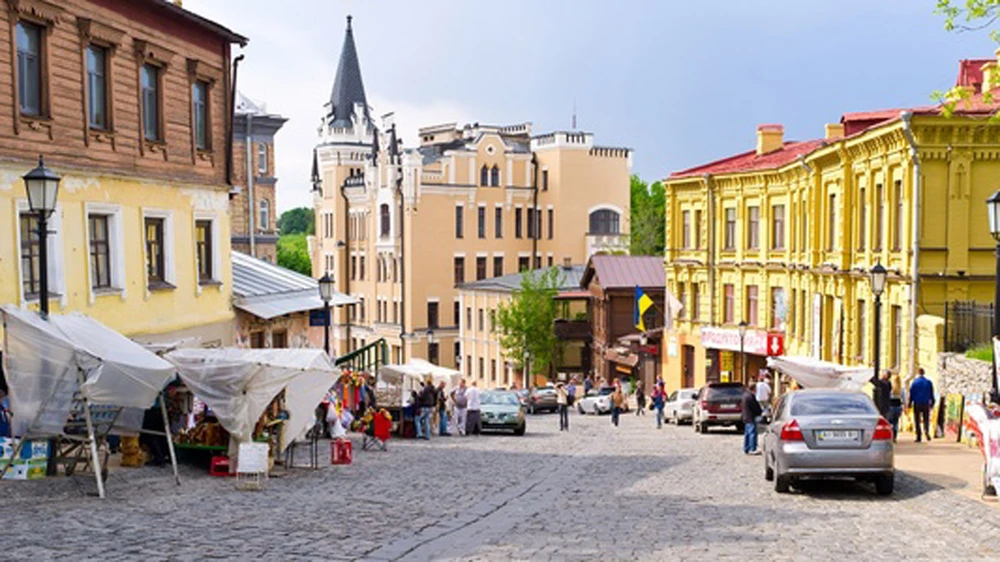 Một góc thủ đô Kiev