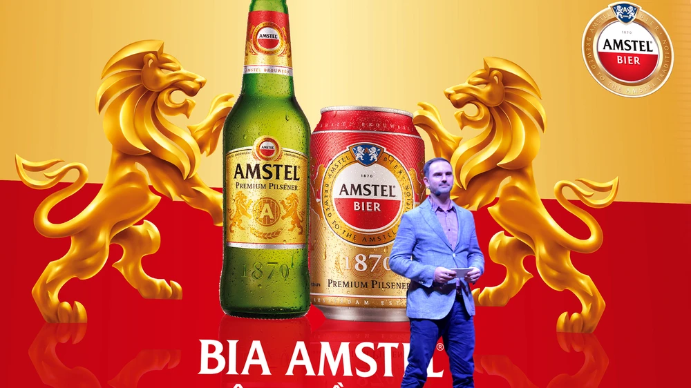 Amstel chính thức gia nhập thị trường Việt Nam