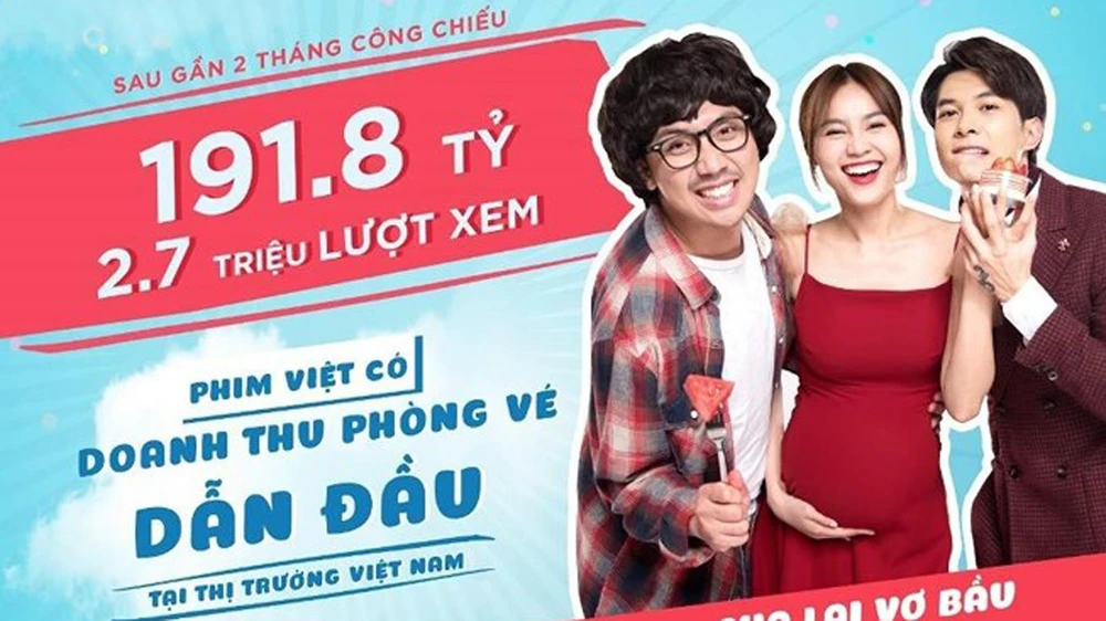 "Cua lại vợ bầu" dẫn đầu doanh thu tại Việt Nam