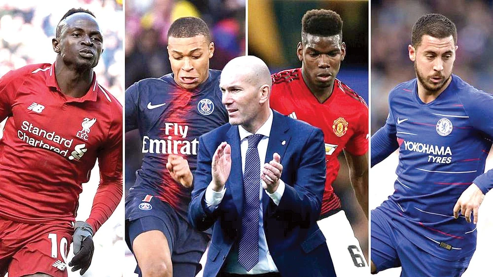 HLV Zidane và bản danh sách ngôi sao có thể sở hữu trong mùa hè