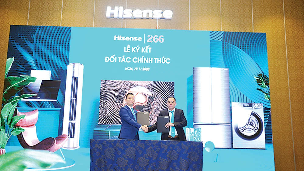 Thương hiệu toàn cầu về công nghệ, điện máy Hisense có mặt tại Việt Nam
