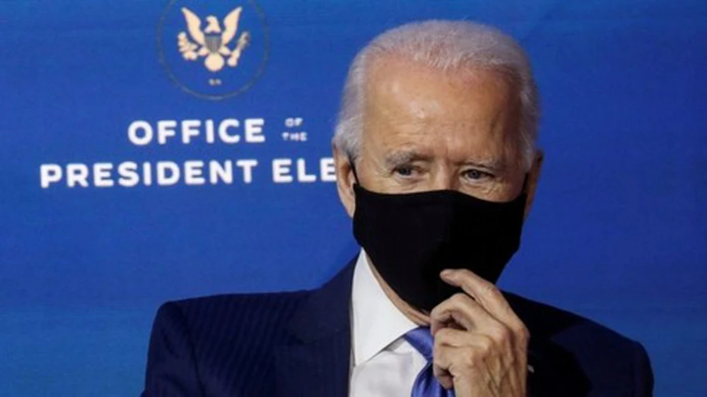 Ông Joe Biden đề nghị người Mỹ đeo khẩu trang 100 ngày