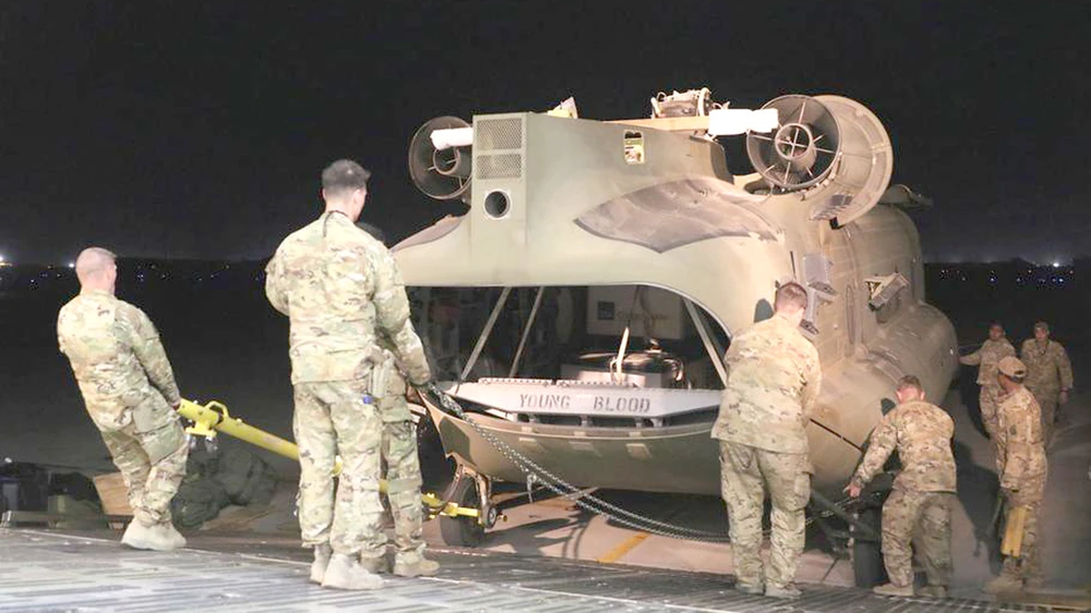Lính Mỹ chuẩn bị cho việc rút quân khỏi Afghanistan