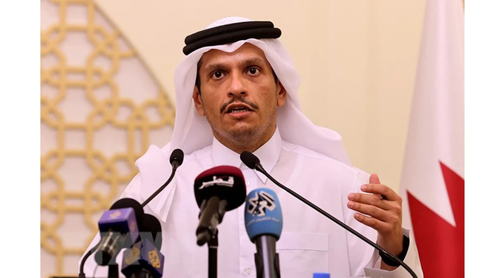 Ngoại trưởng Qatar Sheikh Mohammed bin Abdulrahman Al-Thani