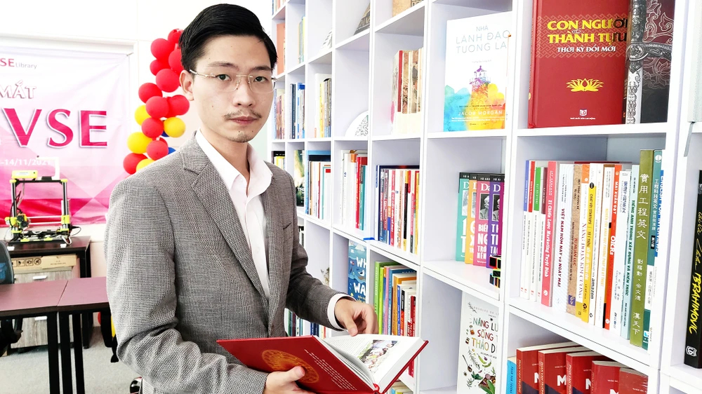 Huỳnh Kim Thịnh hy vọng sau VSE sẽ có nhiều thư viện miễn phí được ra đời