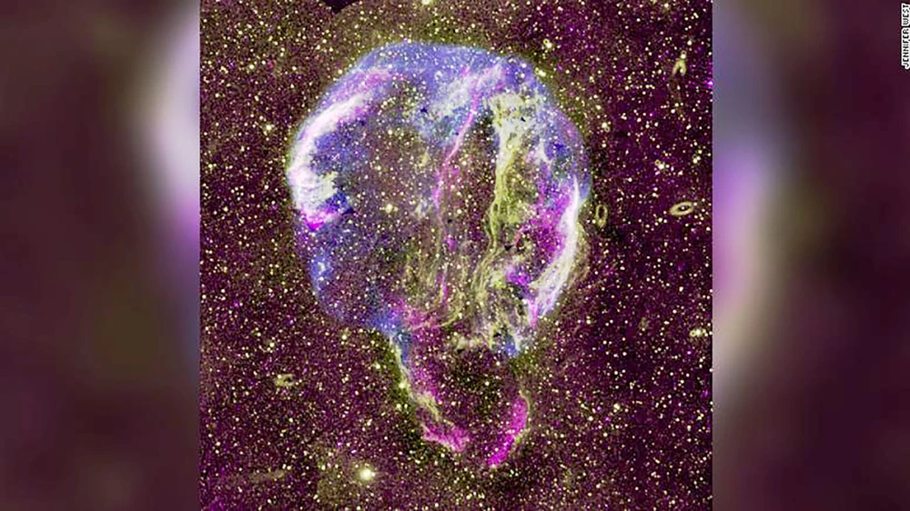 Bản đồ 4,4 triệu thiên hà và vật thể vũ trụ