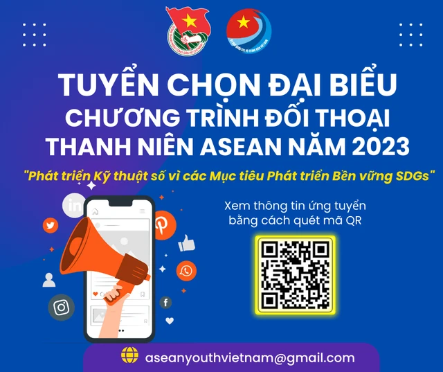 Tuyển đại biểu tham dự Chương trình Đối thoại thanh niên ASEAN