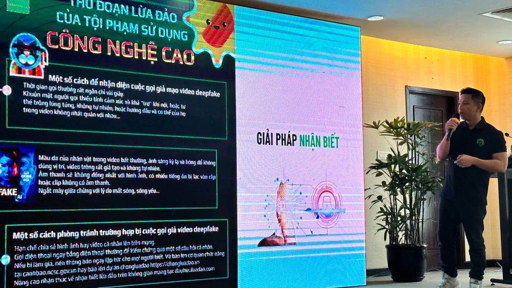 Chuyên gia của Trung tâm Giám sát an toàn không gian mạng quốc gia Việt Nam công bố các thủ đoạn lừa đảo online