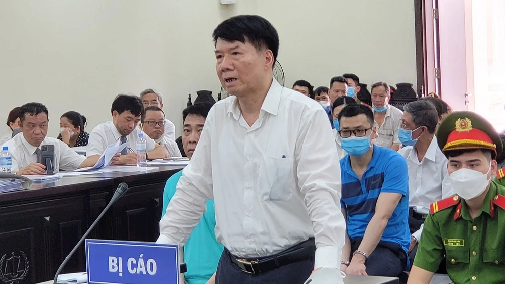 Ông Trương Quốc Cường, nguyên Thứ trưởng Bộ Y tế, hầu tòa trong vụ án liên quan Công ty VNPharma