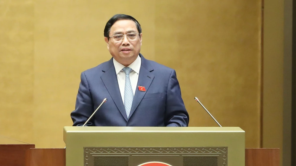 Thủ tướng Phạm Minh Chính trả lời chất vấn đại biểu Quốc hội
