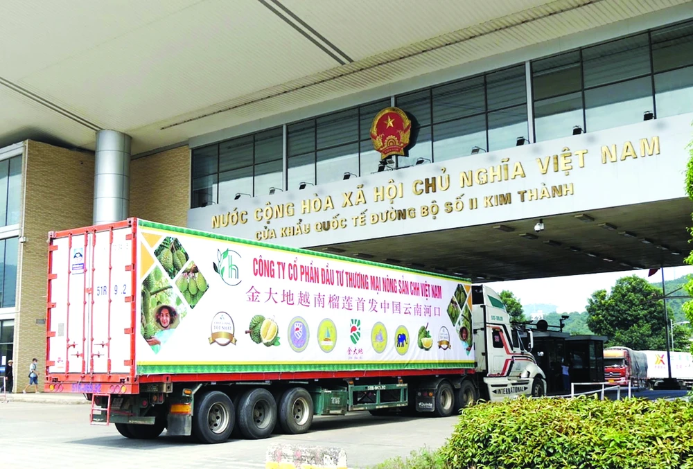 Xuất khẩu hàng hóa Việt Nam sang Trung Quốc
