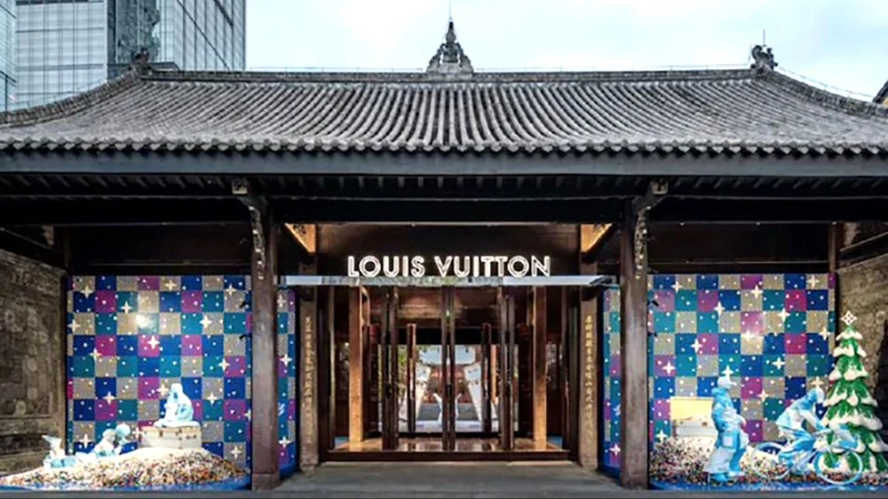 Cửa hàng của Louis Vuitton tại Thành Đô, Tứ Xuyên, Trung Quốc. Ảnh: LOUIS VUITTON