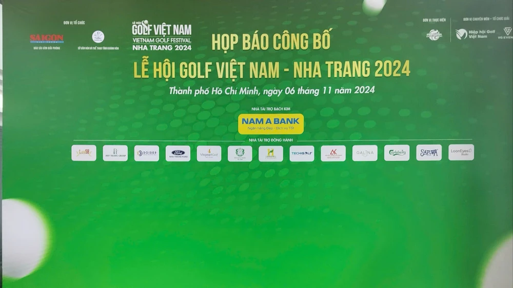 Họp báo Lễ hội Golf Việt – Nha Trang 2024: “Trăm năm Golf Việt”