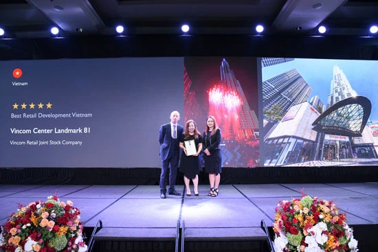 Vincom Center Landmark 81 đã được vinh danh giải thưởng TTTM tốt nhất Việt Nam”