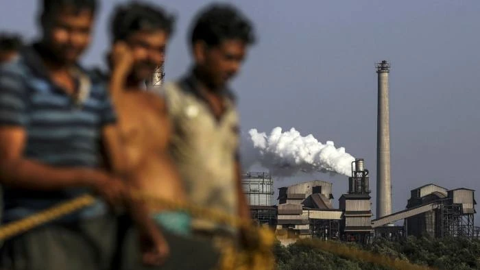 JSW, nhà sản xuất thép lớn nhất của Ấn Độ tính theo vốn hóa thị trường, đã buộc phải chuyển oxy từ các lò nung của mình đến các bệnh viện của đất nước © Bloomberg