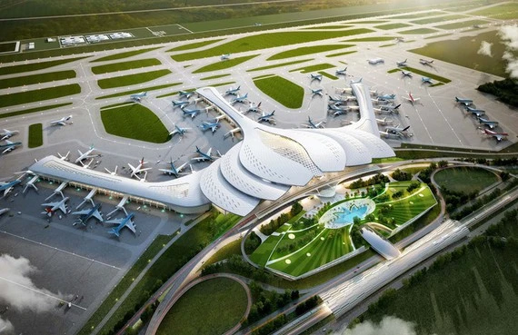 Phối cảnh Sân bay quốc tế Long Thành.