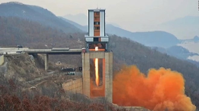 Triều Tiên thử động cơ phóng tên lửa xuyên lục địa