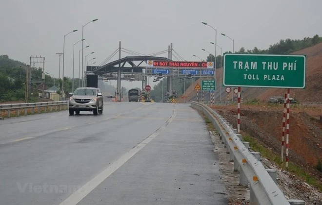 A toll plaza of a build-operate-transfer project (Photo: VNA)