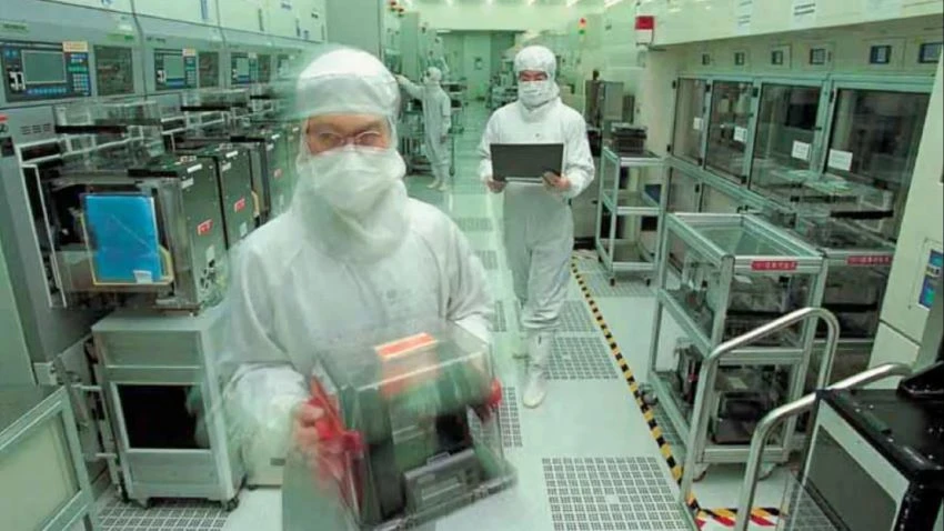 Taiwan Semiconductor Manufacturing Co. is among the companies losing talent to mainland China. (Photo courtesy of TSMC)