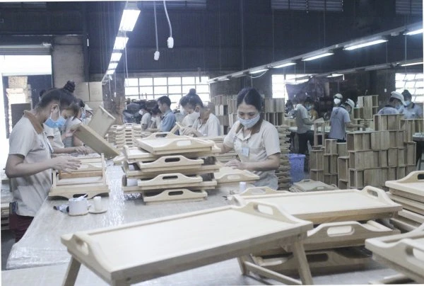 In a factory of Duc Thanh.