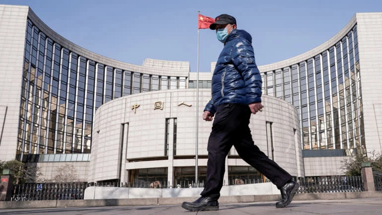 China's economic growth, which slowed to 6.1% in 2019, is expected to deteriorate further this year due partly to the coronavirus outbreak. Economists' mean estimate for 2020 is now 5.4%. © Reuters