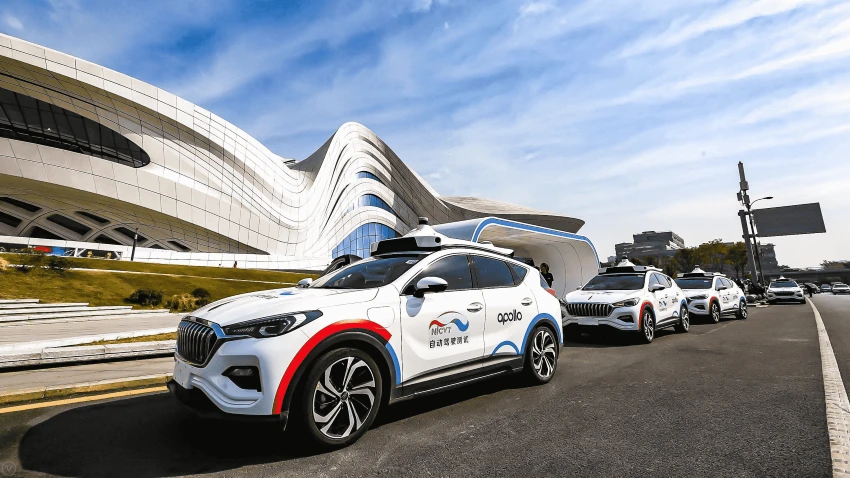 Baidu-backed Apollo came first in California's 2019 ranking of self-driving technologies as measured by disengagements per mile. (Photo courtesy of Baidu) 